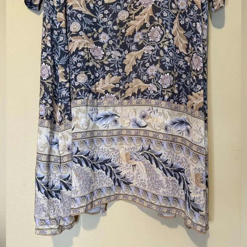 Spell & The Gypsy Oasis Paisley Floral Duster Size Small Medium - Picture 4 of 11